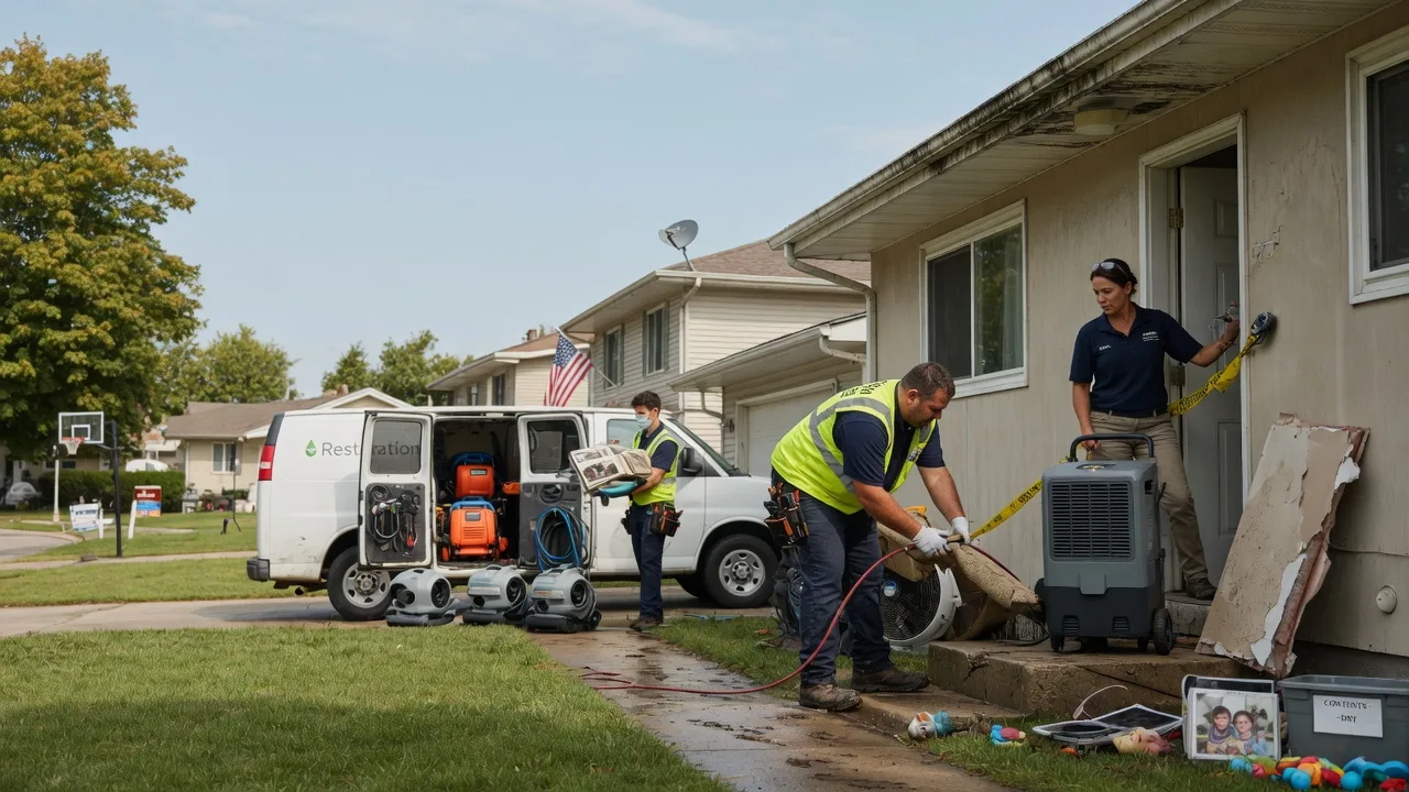Water Damage Restoration in Martinsville, MO near me